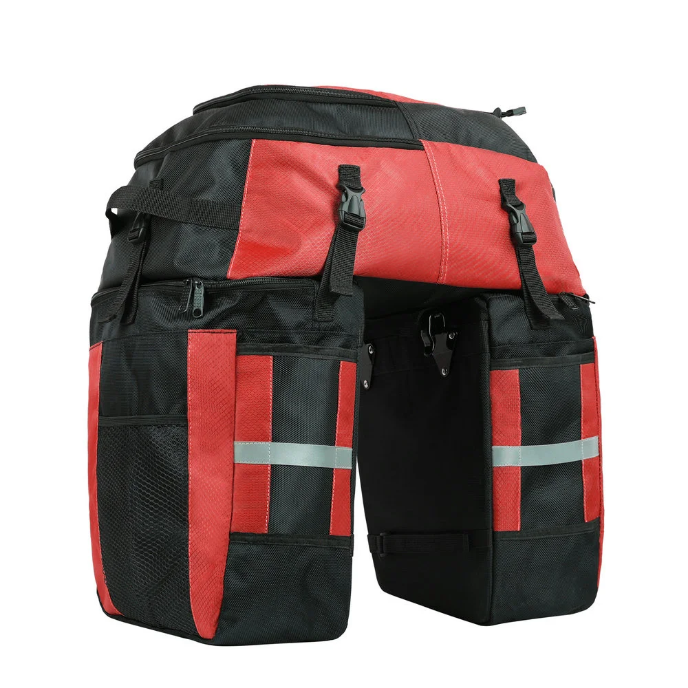 

Multifunctional 3-in-1 Pannier Bag Mountain Bike 60L Rack Bag Medium And Long Distance Bike Panniers Bicycle Rear Panniers