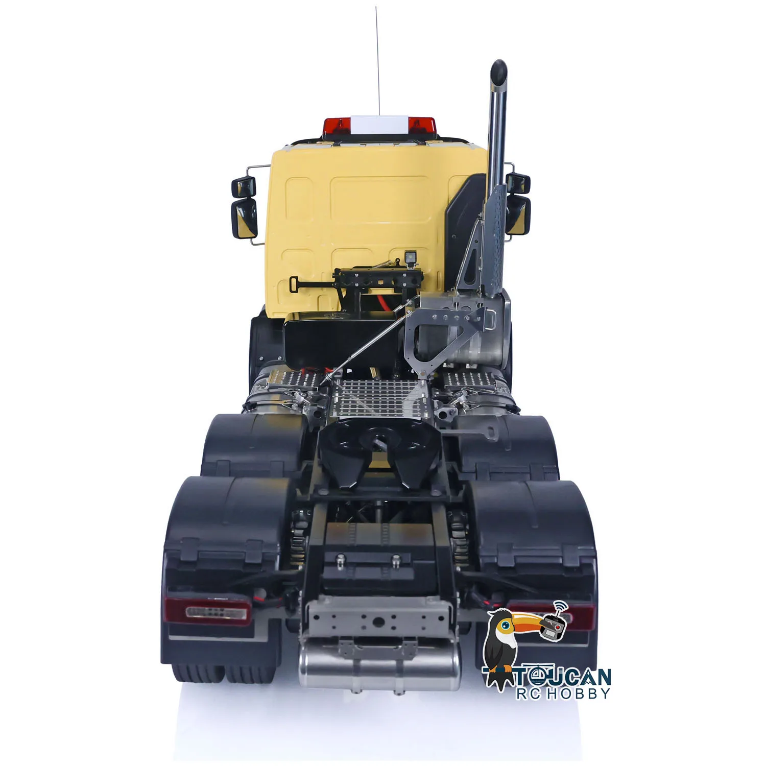 Акция LESU RC 1/14 Тракторный грузовик с низкой крышей 6x6 полным приводом RTR