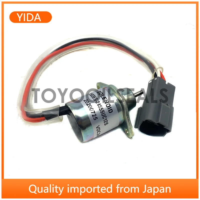

Applicable to digger Yangma flameout solenoid valve switch 1503es-12s5suc12s 12v/24v white plug and gray plug