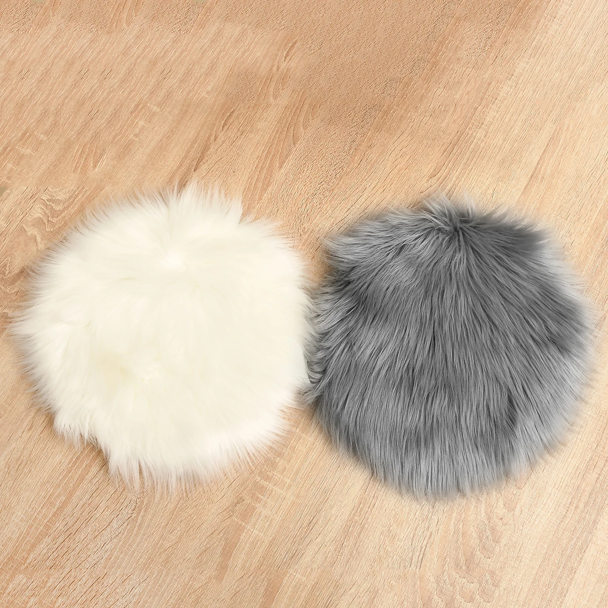 Высококачественные Сверхмягкие моющиеся блестящие шерстяные коврики 4-в-1 из