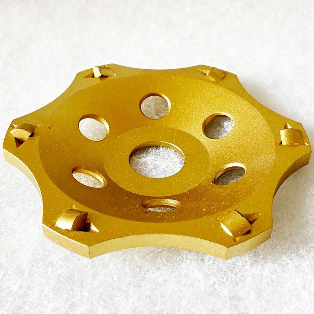 1 шт. Круглый шлифовальный круг 130 мм T6 PCD зеркальный блок для шлифования Бетонного