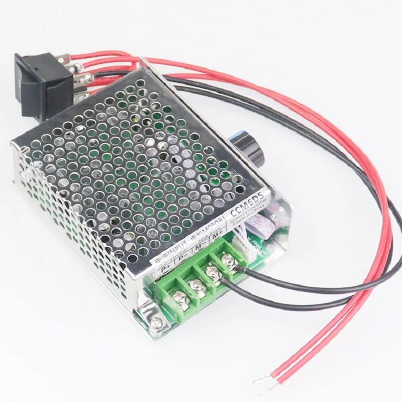 Регулятор скорости двигателя DC12V24V36V 30A PWM 775, металлический корпус с положительным и отрицательным вращением