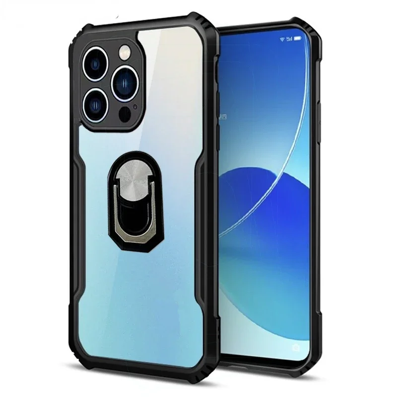 Аксессуары для itel RS4 акриловый противоударный чехол с четырьмя углами защиты