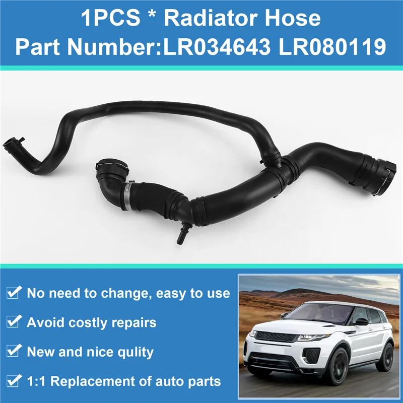 Фото Новый шланг радиатора для Land Rover Range Rover Sport L494 Range Rover L405 4,4 V8 Diesel 448DT LR034643 LR080119 №3