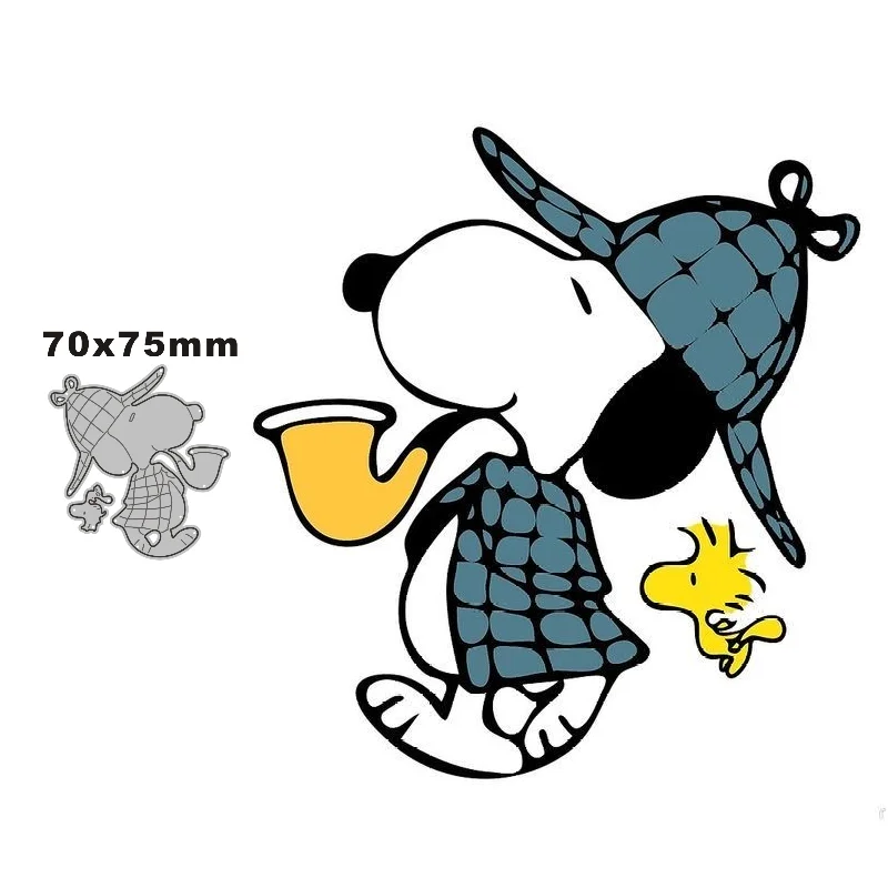 

Собака новые металлические Вырубные штампы для DIY скрапбукинга альбом декоративное тиснение ручной работы подарочные бумажные карточки