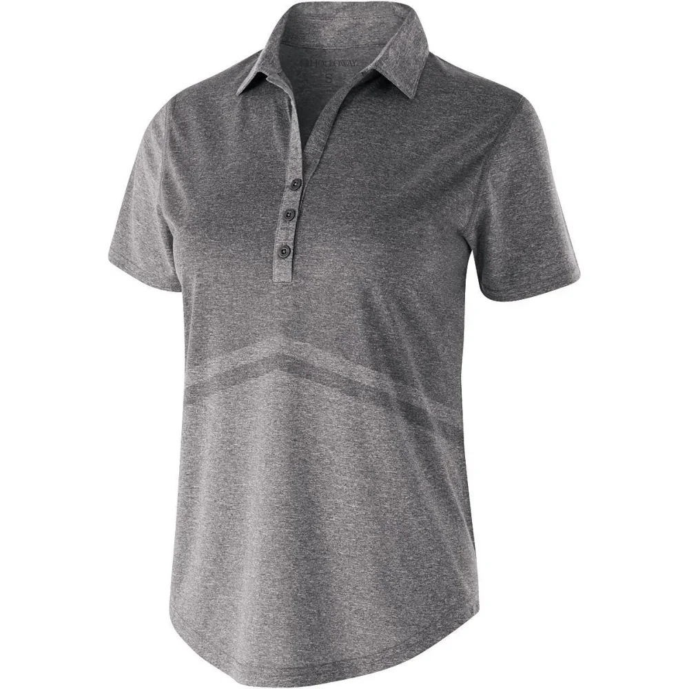

Ladies Athletic Shirt, Short Sleeve Seismic Polo Sports Top- Sportswear