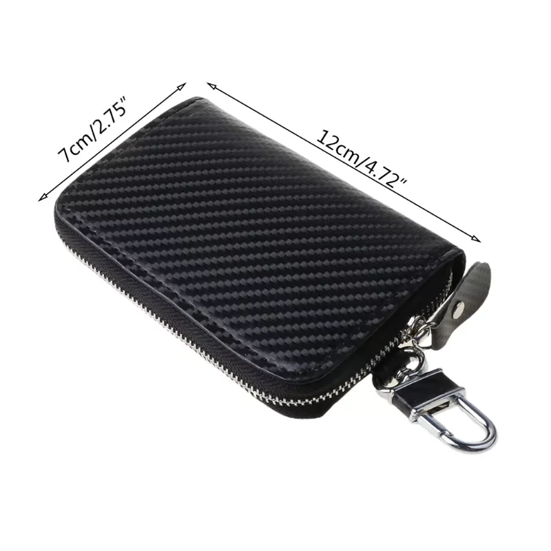 

N0HF Anti-theft Car Key Fob Guard RFID Signal Shielding Blocker Security Box Signal Blocking Pouch Protector Shield