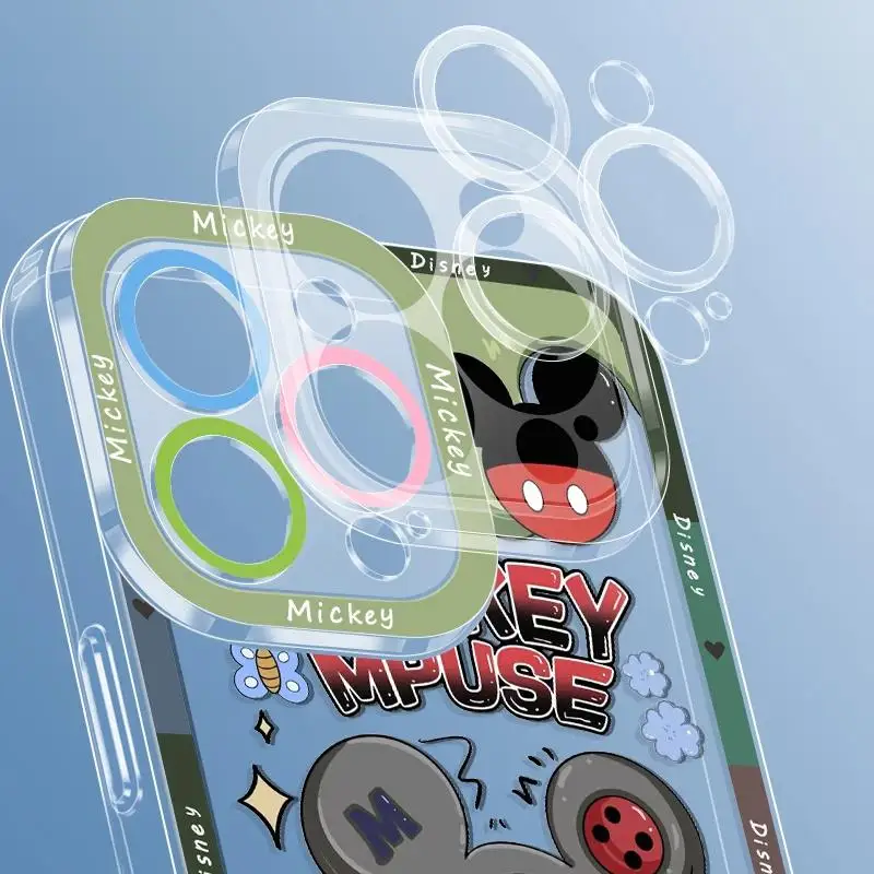 Чехол с принтом Микки и Минни для VIVO Y17 Y15 Y12 Y12I Y11 Y20 Y11S Y12S Y12A Y33T Y33S Y21S Y21 Y22S Y16 Y15S Y01 V25