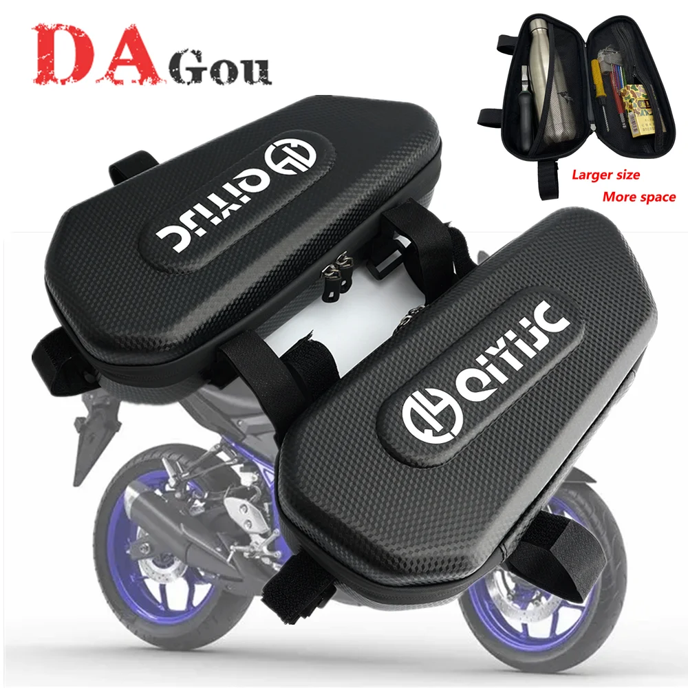 

For Yamaha MT-01 MT-07 MT-09 MT-10 MT-25 XJ6 FZ1 FZ6 FZ8 increase New Motorcycle side bag waterproof hard shell triangle bag kit