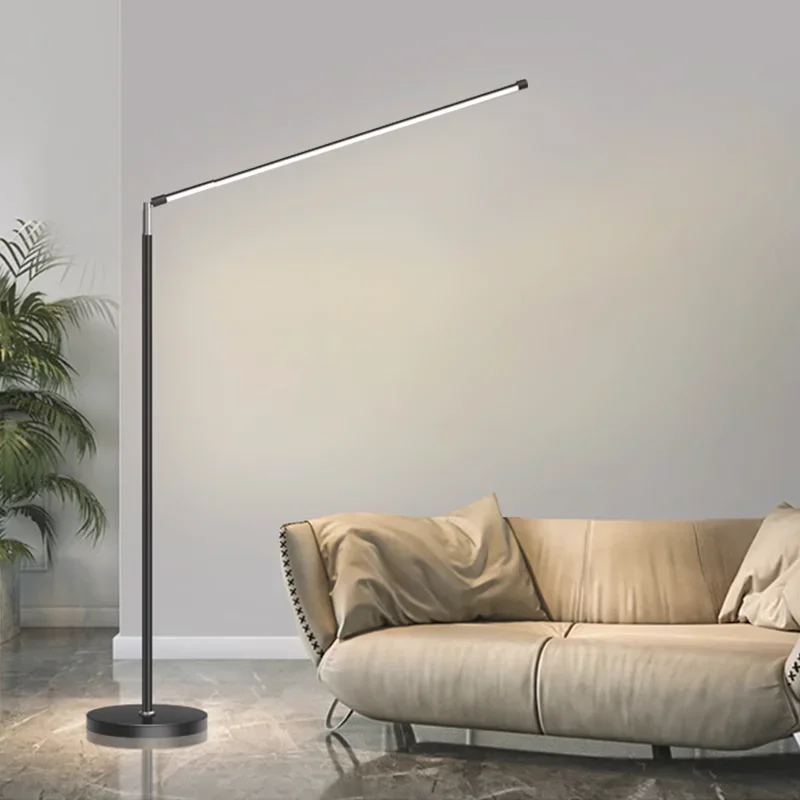 Простые современные светодиодные напольные лампы для пианино кабинета