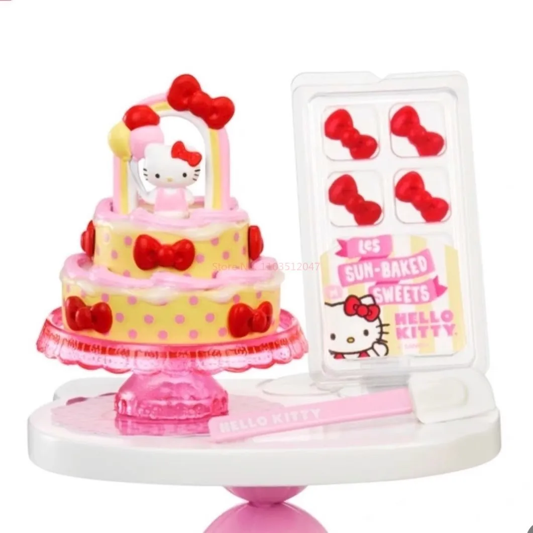 В наличии 2024 слепая коробка Miniverse серия Hello Kitty загадочная сделай сам Kt еда шар