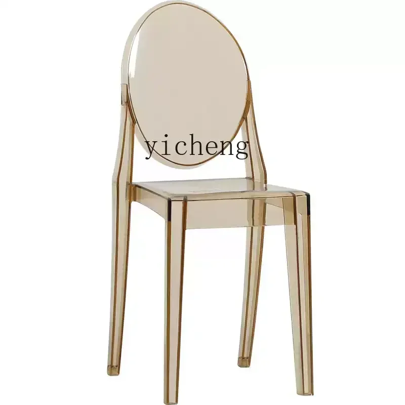 TQH прозрачный обеденный стул для дома гостиной акриловый дьявола уличный табурет