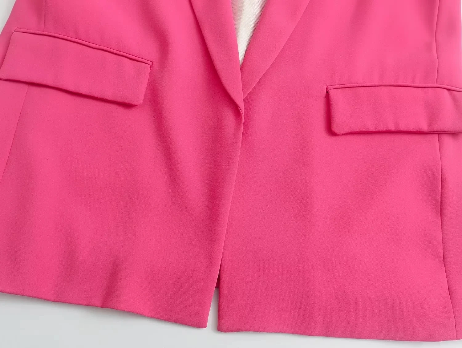 Jenny&Dave 2023 England Stylee Office Lady Fashion Simple Roll Up Sleeve Casual Blazers Women