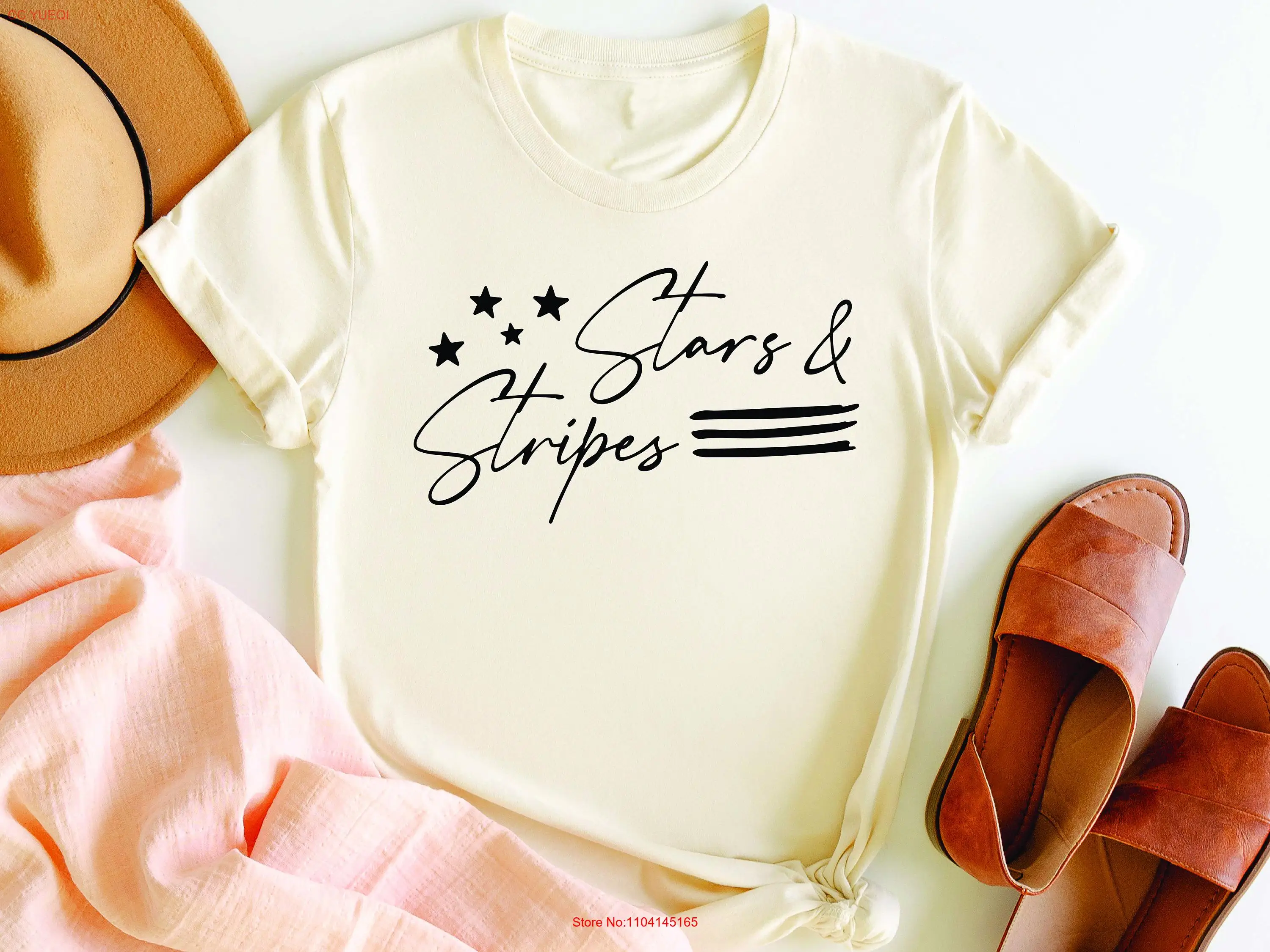 Футболка 4 июля со звездами и полосками Merica женский минималистичный дизайн День