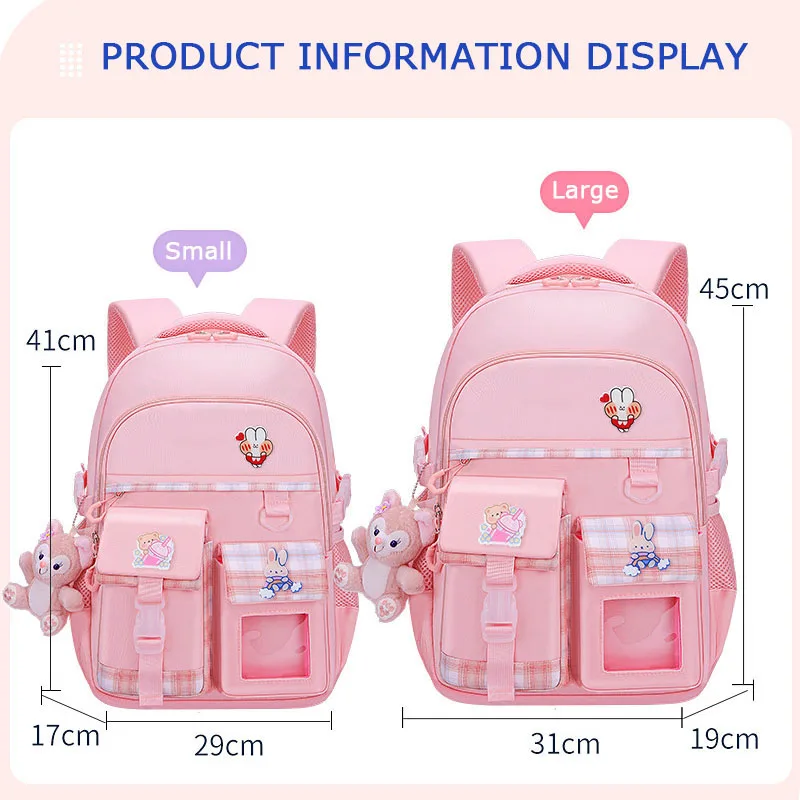 Fashion Girls Waterproof School Bags For Light Weight Children Backpack school bag Printing Kids School Backpacks sac mochila