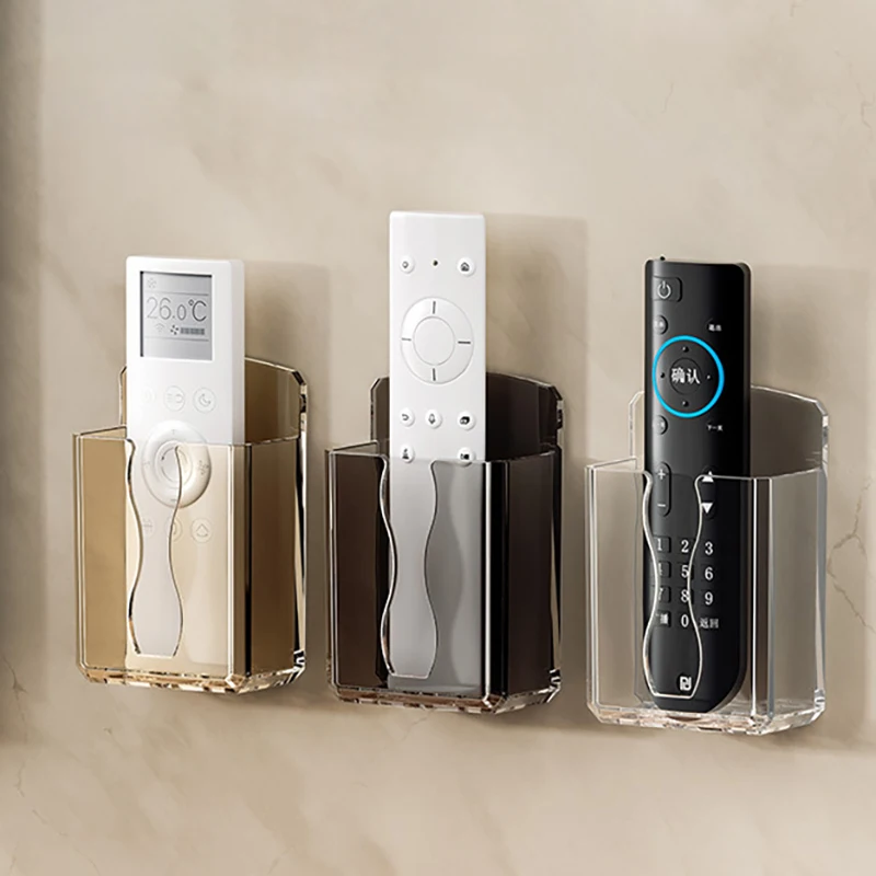 Универсальный Белый настенный держатель для пульта дистанционного управления