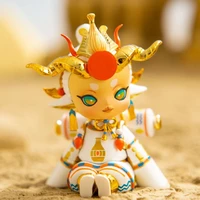 meow lingling egyptian meng god series blind box toys anime figure doll mystery box kawaii history complex surrounding mind gift