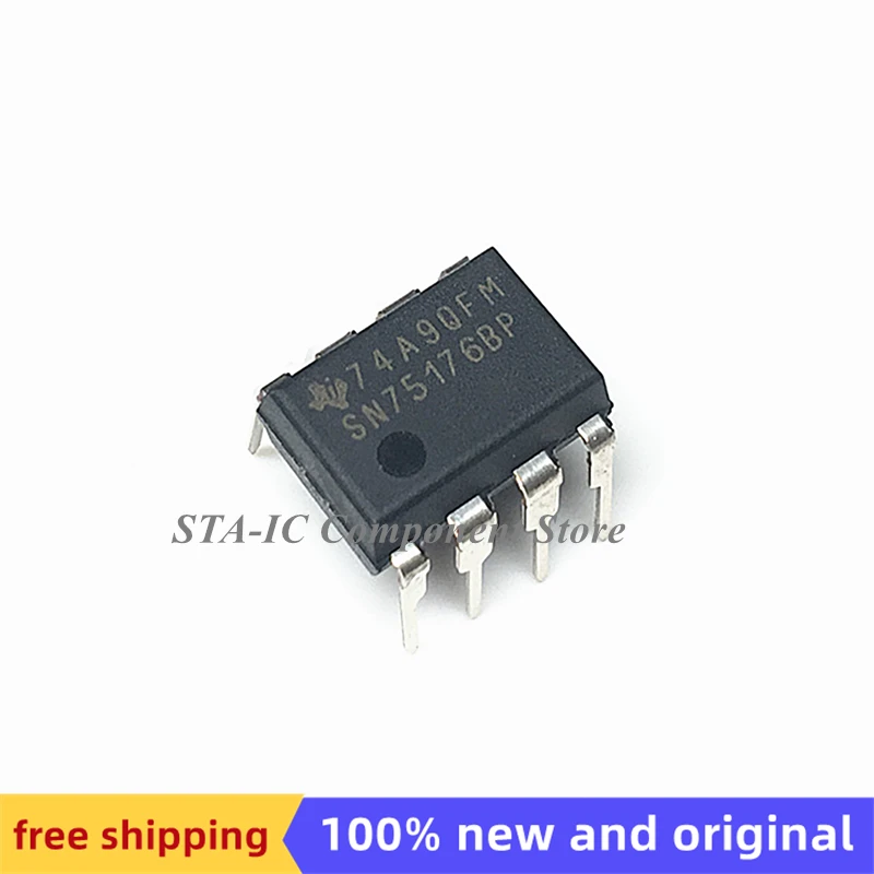 

SN75176 SN75176BP 75176 DIP8 новый оригинальный Бесплатная доставка
