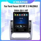 Автомобильный мультимедийный плеер для Ford Focus Mk2, Mk3, 2004-2011, 2 Din, 9,7 дюйма, экран Tesla, GPS-навигатор, Android, автомагнитола, стереосистема