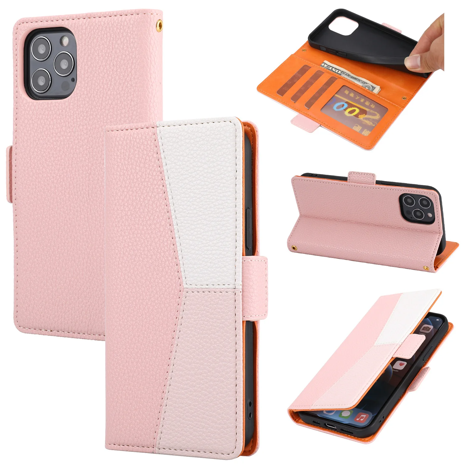 

Luxury Wallet Leather Flip Case For iPhone 14 13 Pro Max X XS Max XR 11 7 8 Plus 12 SE 2020 2022 Card Wallet Phone Cover Coque
