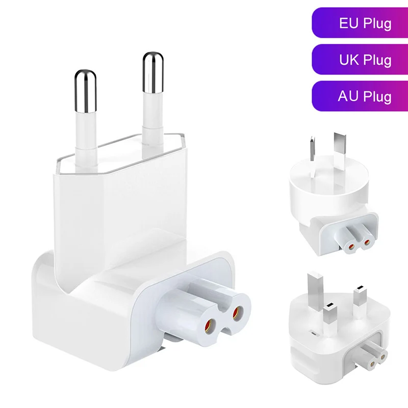 

Wall Plug Duckhead AC Power Adapter For Apple iPad adapter iPhone 7 8 Plus Charger MacBook Air European Adapter Standard Socket