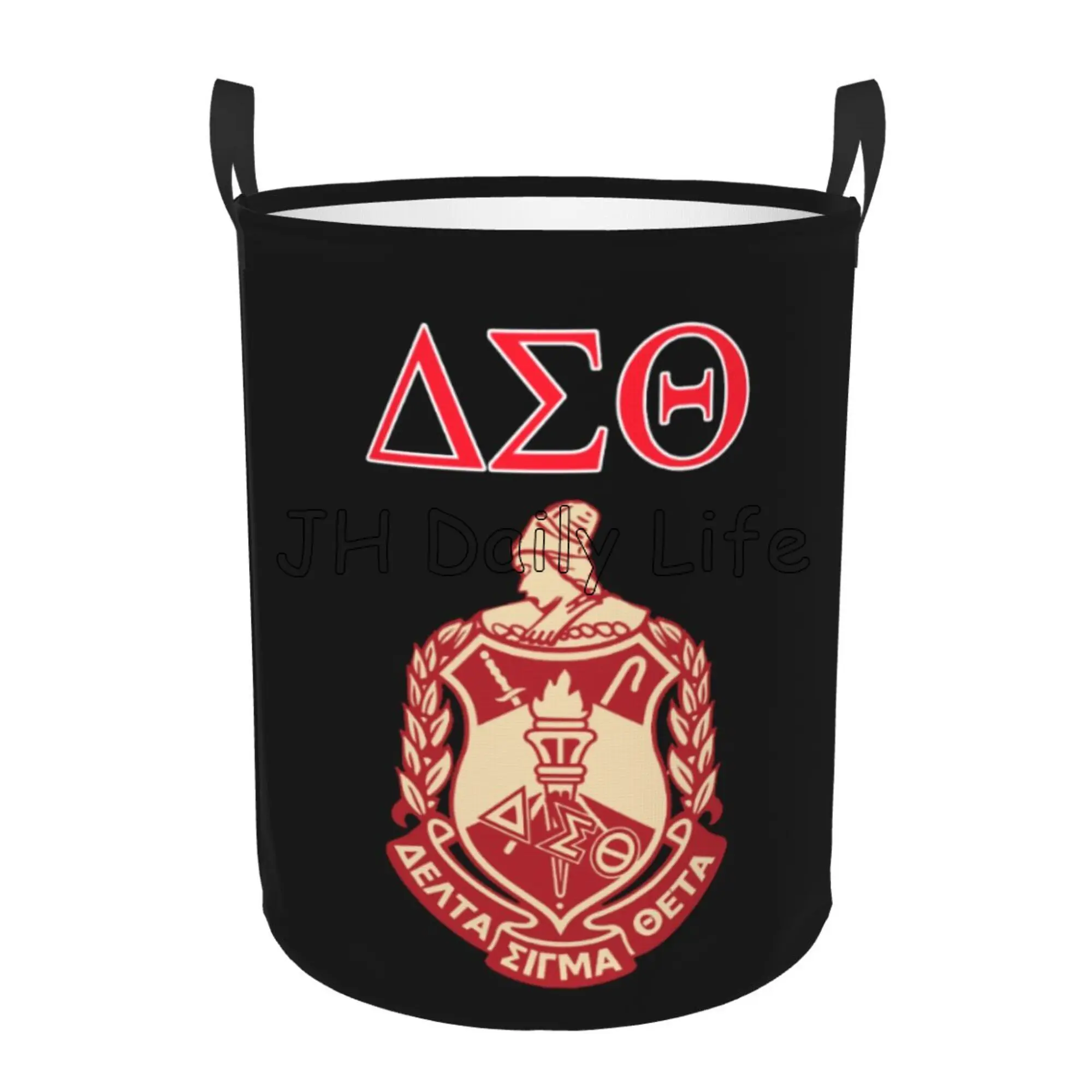 Delta Sigma Theta Sorority круглая корзина для белья хранения игрушек органайзер одежды дома