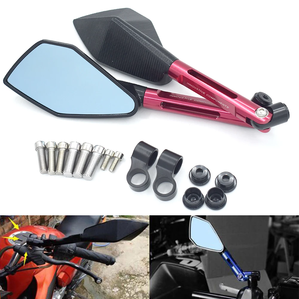 

Универсальное мотоциклетное алюминиевое регулируемое зеркало заднего вида с ЧПУ 8 мм 10 мм для BMW F800GS F800R F800GT F800ST F800S F700GS F650GS