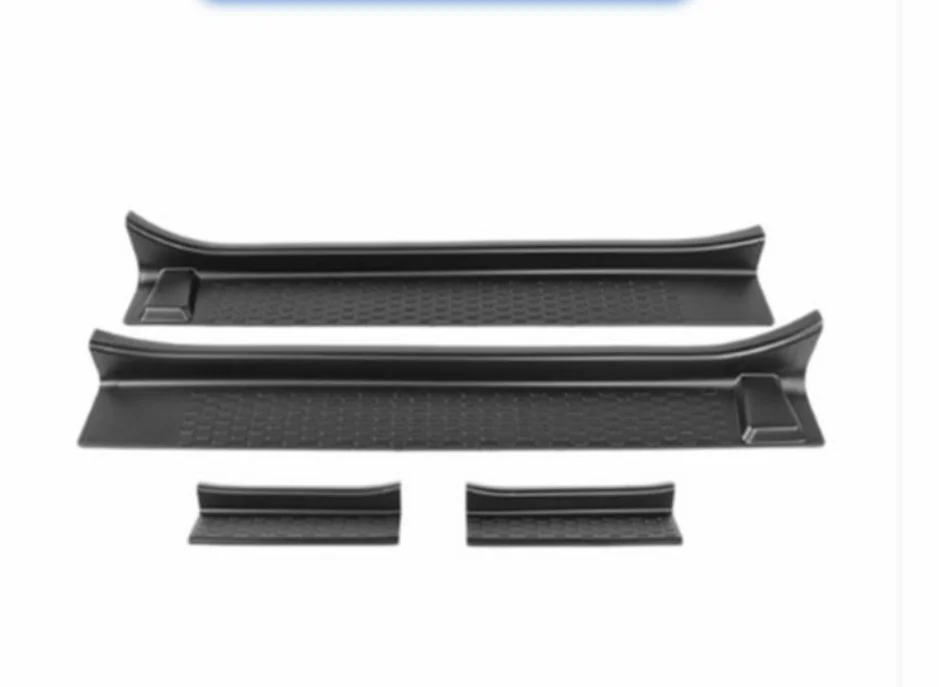 

BAWA Car Door Threshold Bar Strip for Jeep Wrangler JL 2018-2021 ABS Door Sill Scuff Plate Cover for Jeep Gladiator JT