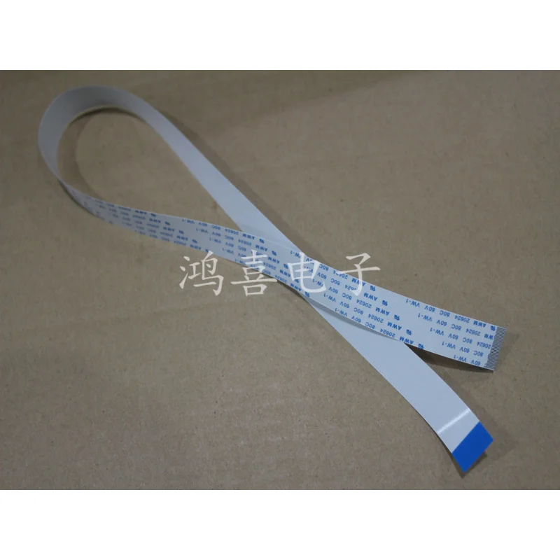 

FFC FPC flexible flat cable 0.5mm pitch 30 pin 500mm 600mm 1000mm Forward AWM 20624 80C 60V VW-1