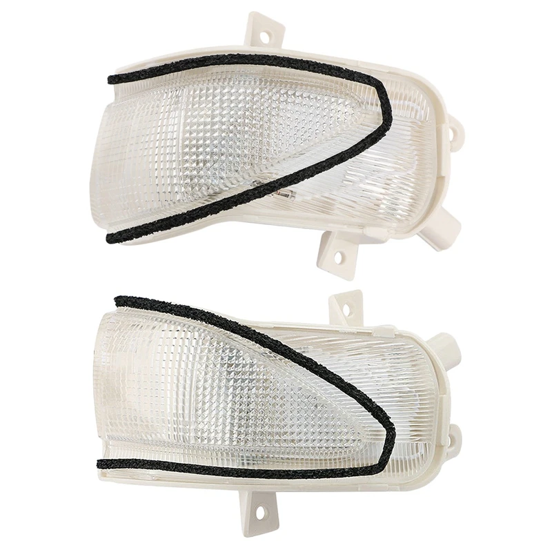 

1 Pair 34350-TG5-H01 Left & 34300-TG5-H01 Right Outer Rearview Side Mirror Turn Signal Indicator Light Repeater For Honda Insigh