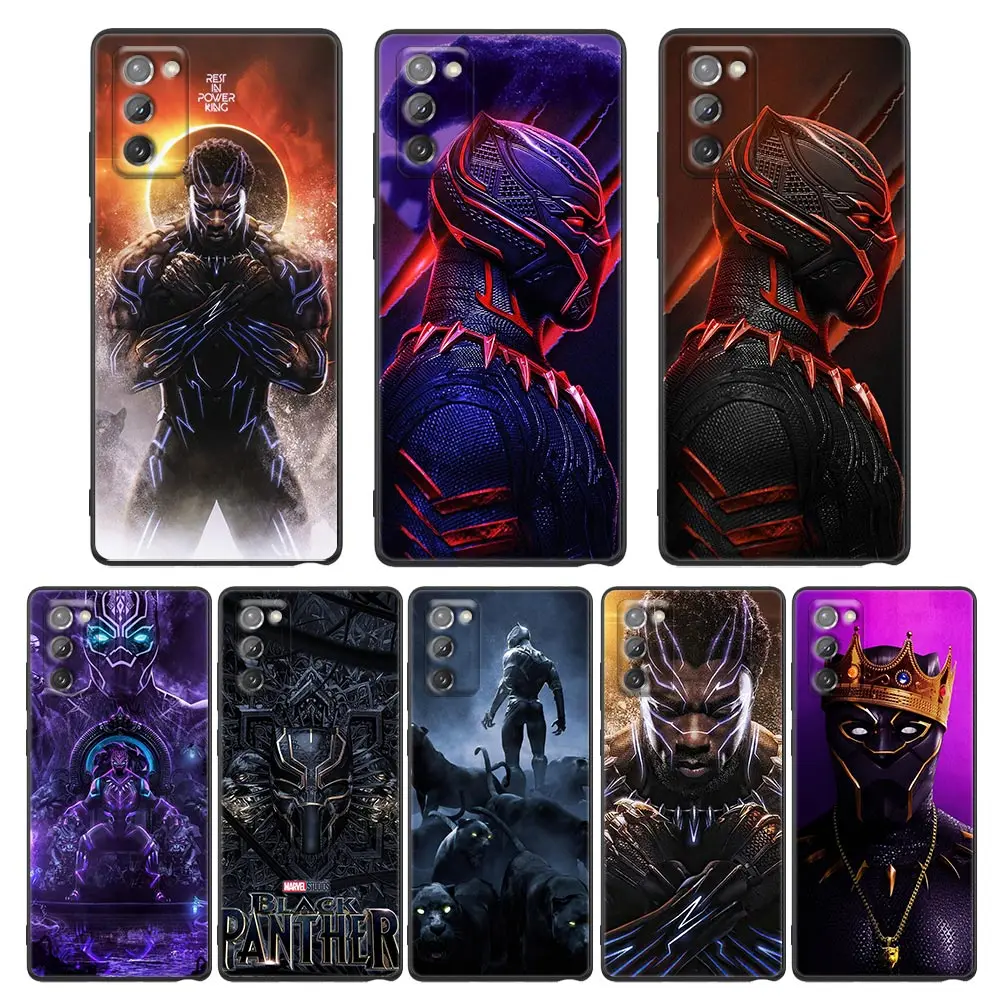 

Marvel Black Panther Marvel Shell Case for Samsung Galaxy Note 20 Ultra 5G 8 9 10 M12 M22 M30s M32 M52 M62 F12 F62 Cover Fundas