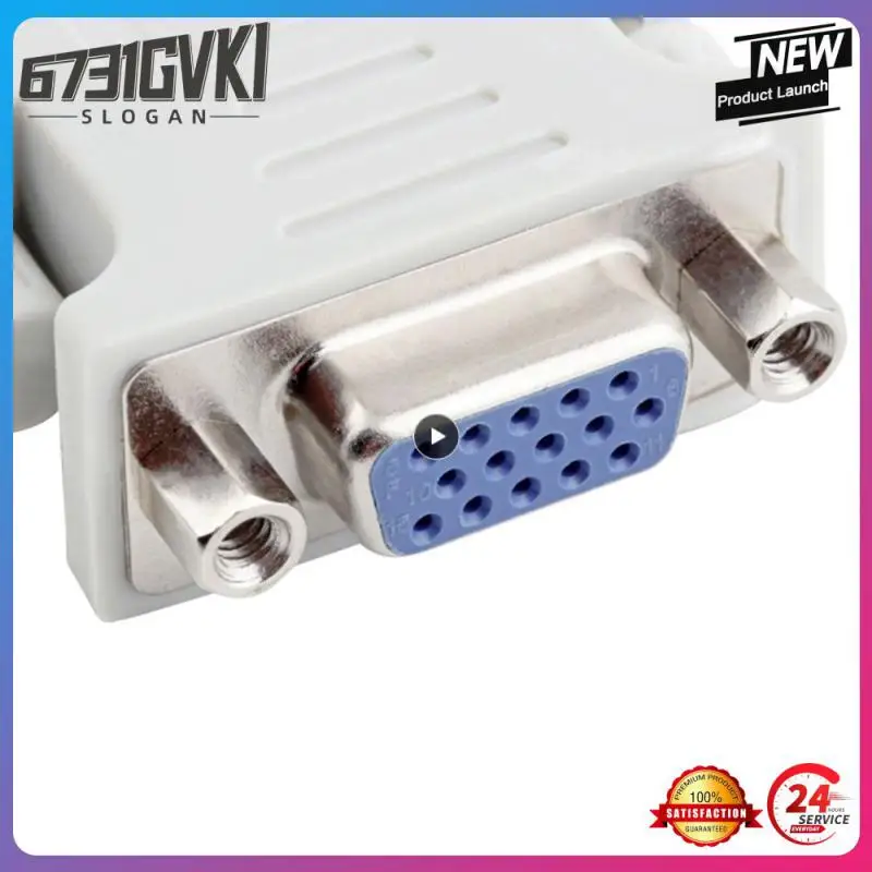 

Адаптер для ПК HDTV-проектора, адаптер для видеокарты высокого разрешения, с 24 + 5 контактами на гнездо VGA, от 1 до 10 шт.