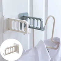 foldable door back hook creative multi purpose sticky hook clothes hanger storage rack no punching wall mounted storage holder