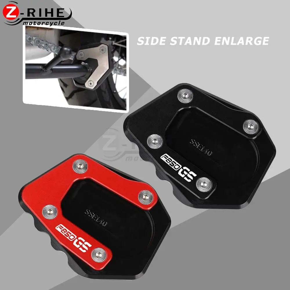 

Motorcycle F850GS ADVENTURE ADV. 2018-2021 Side Stand Enlarger Plate Pad Kickstand Extension For BMW F 850 GS 2018-2021 2020 19