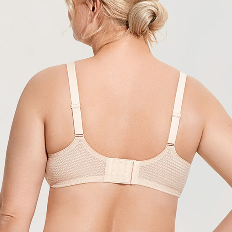 Women's Smooth Minimizer Bra Full Coverage Non Padded Underwire Female Seamless T Shirt Bras Lingerie 34 36 38 40 42 D DD E F G