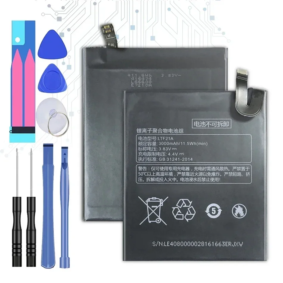 Аккумулятор для Leeco Letv 2 Pro 2S Le S3 Le2pro X20 X626 X528 X621 X625 X25 X525 X620 X520 X522 X527 X526 LTF21A 3000 мАч