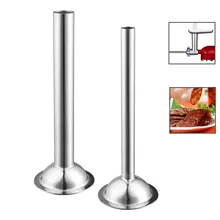 Sausage Stuffer Maker Funnels Stainless Steel Sausage Stuffing Tool Parts Filling Tube Kitchen Gadgets Food Meat Grinder Parts