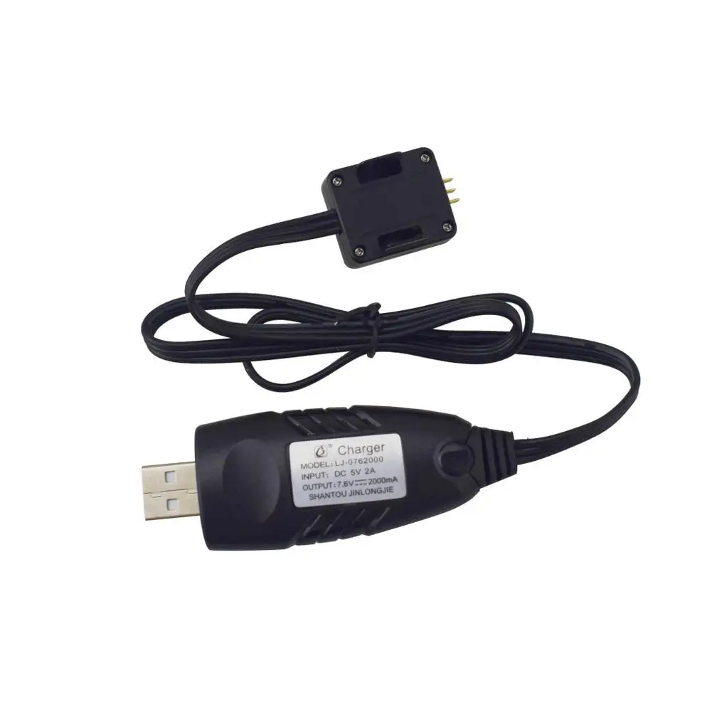 1 шт. Usb зарядный кабель для Hs175 D65 Syma X500 X30 Z6 воздушный складной Квадрокоптер Rc Дрон зарядное устройство для литиевой батареи