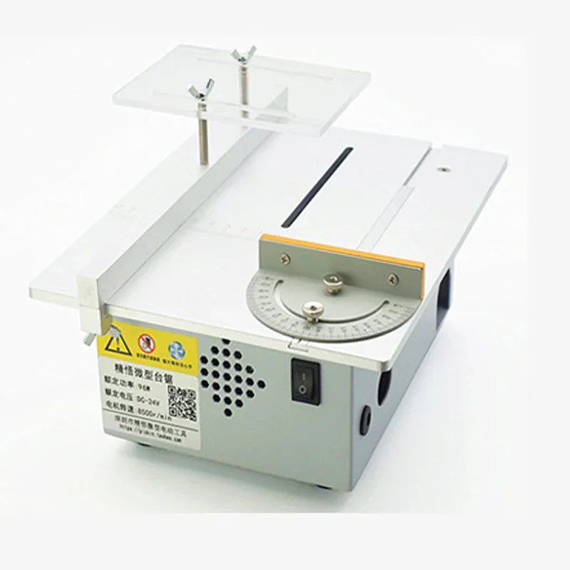 T50/T60 Мини DIY небольшой режущий станок настольная пила 24 В деревообрабатывающая