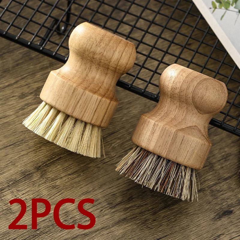 

Деревянная щетка для посуды QJS001