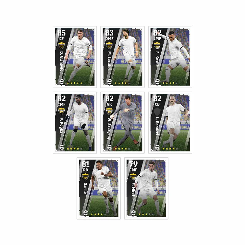 Серия футбольного клуба Panini Diy Pro Evolution 2023 Line-Up N85 N57 командная карта Ballsuperstar