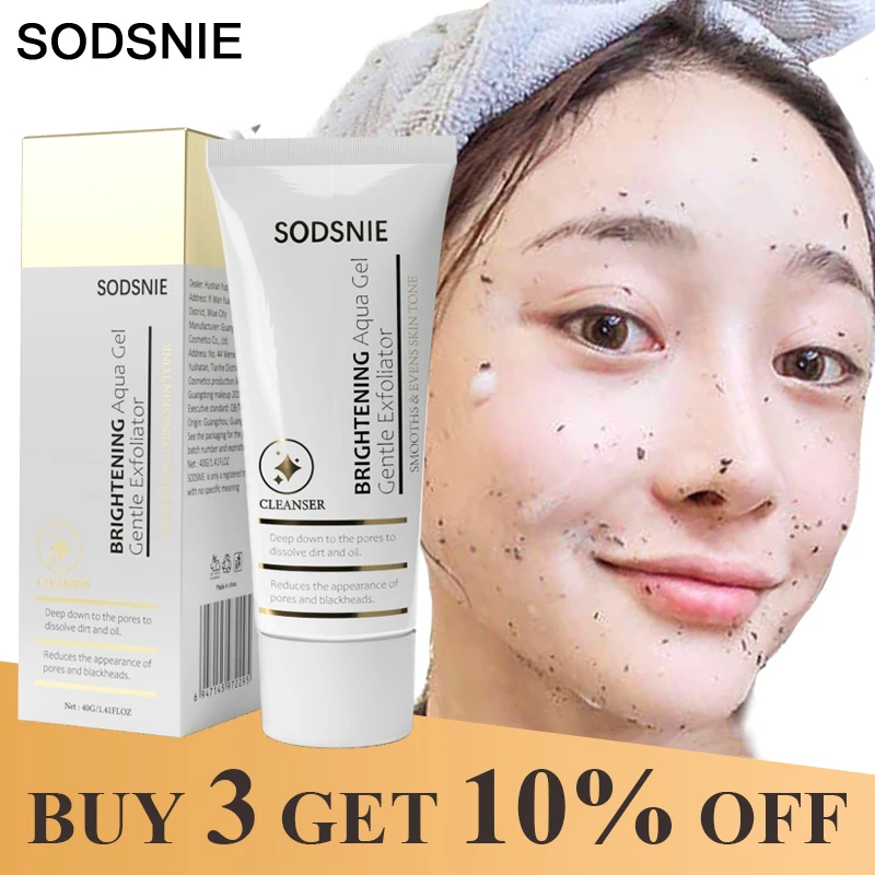 

40g Papaya Exfoliating Cream Facial Exfoliator Gel Remove Blackhead Clean Pores Gently Smooth Moisturizing Scrub Skin Care