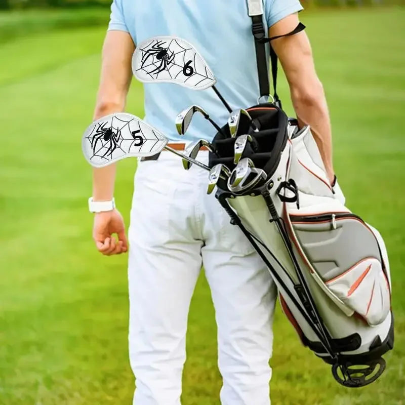 Фото ez Couvre-chef de conducteur de golf en cuir PU, dessin animé amusant, couvre-chefs de golf, universel, extérieur №5