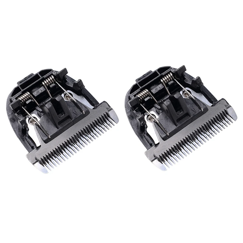 

2 шт., черный керамический титановый нож для стрижки шерсти домашних животных