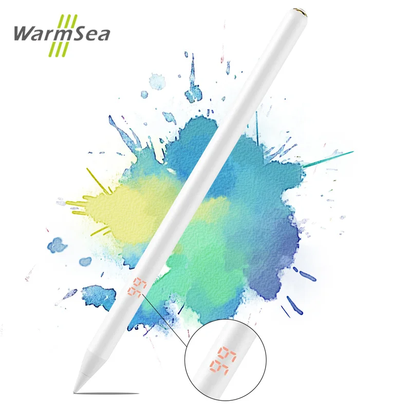 

Для Apple Pencil 2 1, ручка для iPad 2022, новый цифровой стилус с дисплеем мощности для 2021 -2018 iPad 10,2 Pro 11 12,9 Air 4 с наклоном