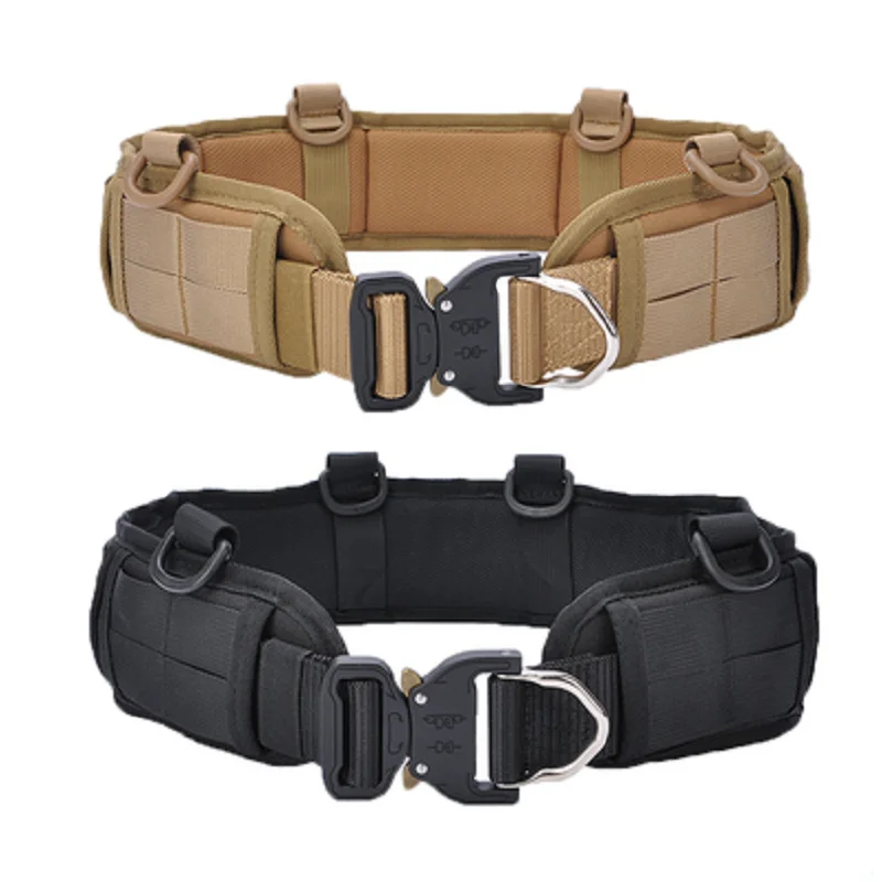 

Military Tactics Waist Cover MOLLE System Quick Pull Button IPSC Competitive Off Court Shooter Multifunctional Outdoor Hunting B