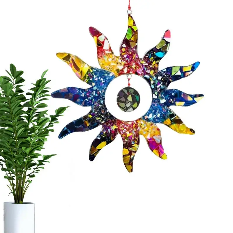 

Sun Stained Glass Ornaments Glass Prism Hanging Glass Hanging Decor Sun Reflector For Rainbow Making Garden Decoration Pendant