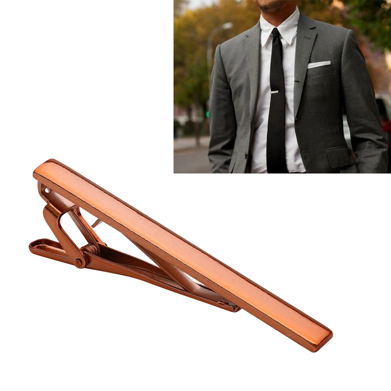 

Formal Men's Alloy Metal Fashion Simple Necktie Tie Pin Bar Clasp Clip Accessories For Men's Suit Nice Gift