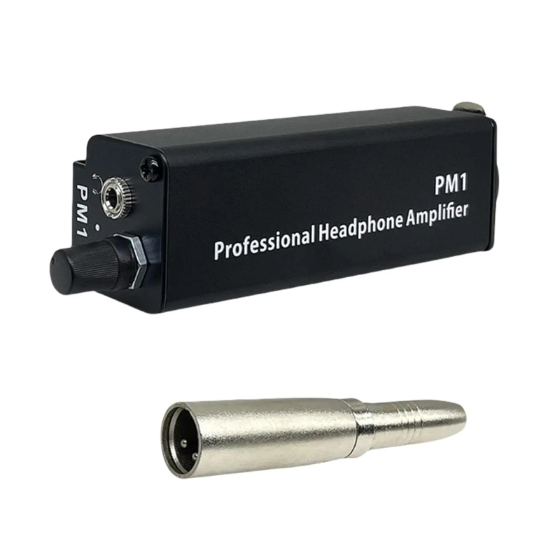 DX62 Усилитель для наушников диаметром 3 5 мм с ручкой громкости улучшения четкости