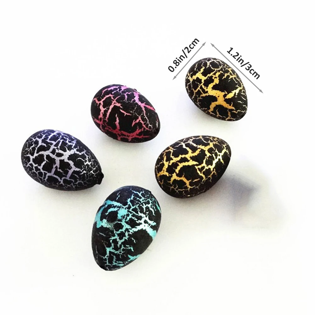 

Мини пластиковые яйца динозавров 5 шт.